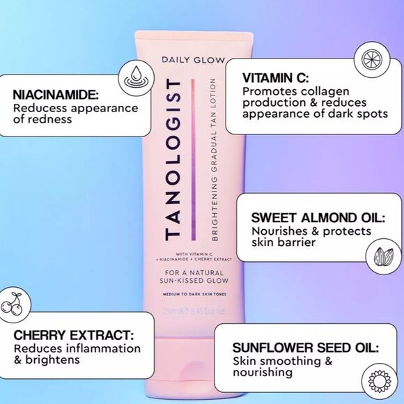 Tanologist Daily Glow Brightening Gradual Tan Lotion - Picture 7 of 8